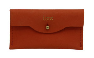 Lore Wallet in Coral